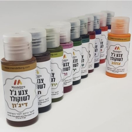 الوان زيتيه ل الشكولاته