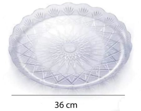 صواني اكيرليك شفاف